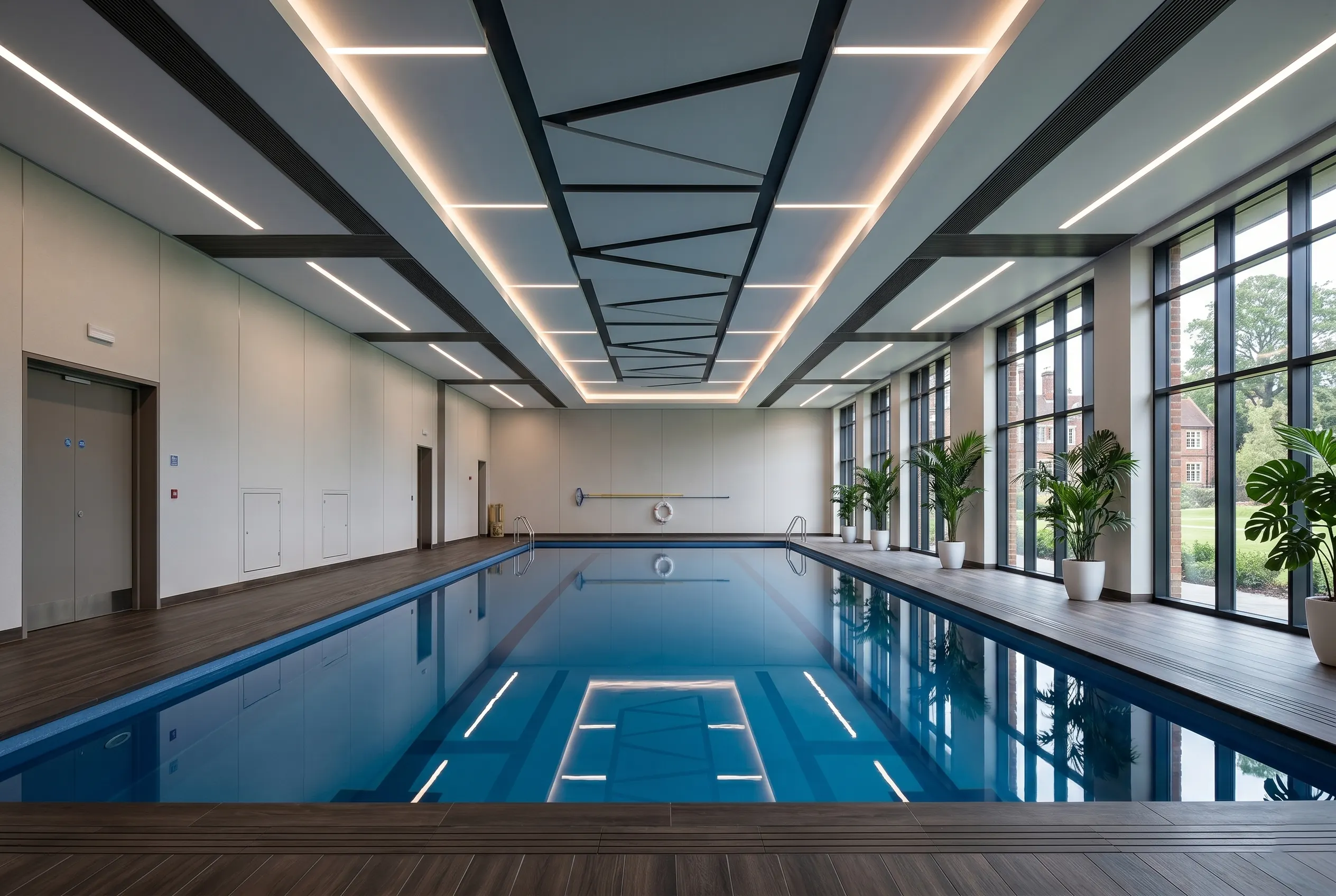 School swimming pool